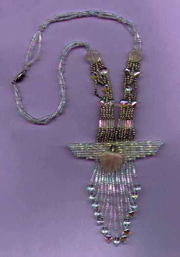 Sufi Necklace, clear